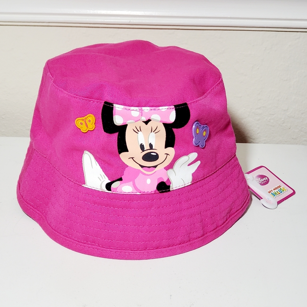 New Disney Store  Minnie Mouse Baby Girls Sun hat
